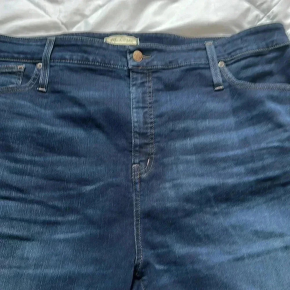 Madewell Plus Size Curvy High Rise Skinny Jeans size 36T - Picture 4 of 8